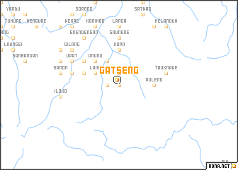 map of Gatseng