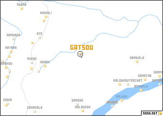 map of Gatsou