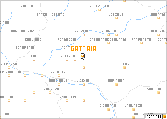 map of Gattaia