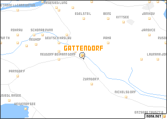 map of Gattendorf