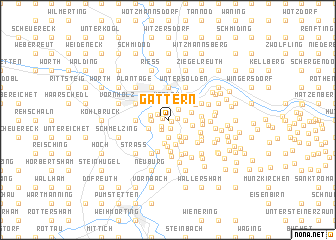 map of Gattern