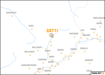 map of Gatti