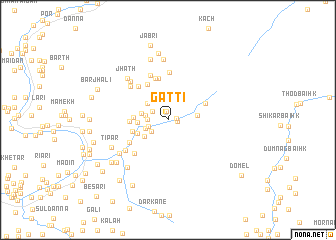 map of Gatti