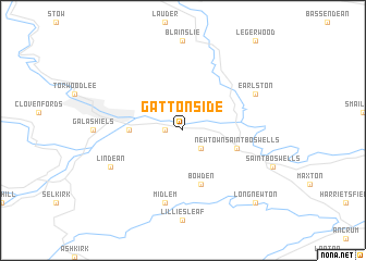 map of Gattonside