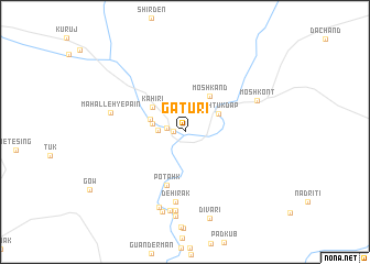 map of Gatūrī