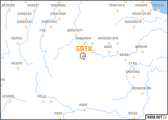 map of Gatu