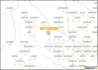 map of Gatwamba