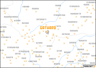 map of Gatwaro