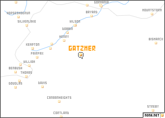 map of Gatzmer