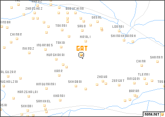 map of Gat