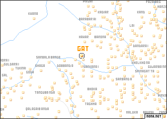 map of Gat