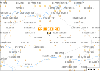 map of Gauaschach