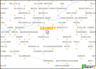 map of Gaubert