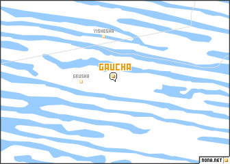 map of Gaucha