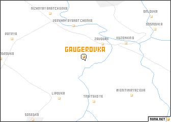 map of Gaugerovka