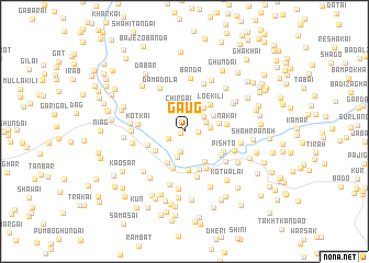 map of Gaug
