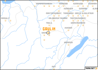 map of Gaulim