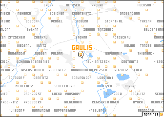 map of Gaulis