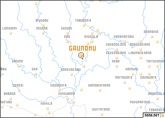 map of Gaunomu
