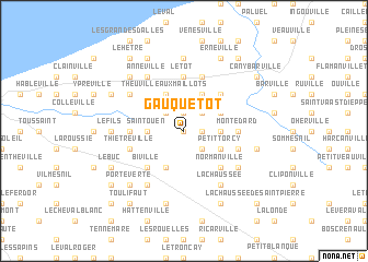 map of Gauquetot