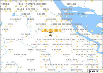 map of Gaurdaha