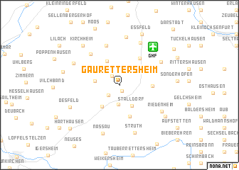 map of Gaurettersheim