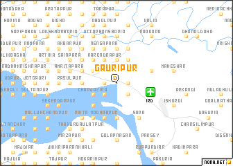 map of Gauripur