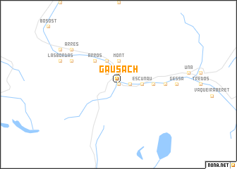 map of Gausach