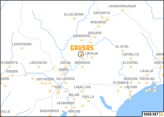 map of Gausas