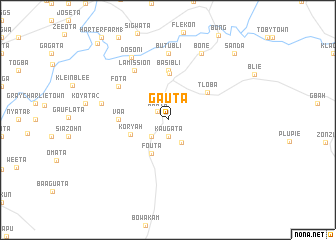 map of Gauta
