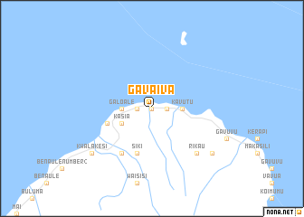 map of Gavaiva