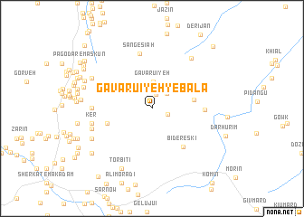 map of Gavarū\