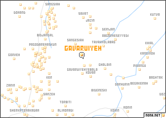 map of Gavarū\