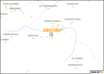 map of Gāv Chāh