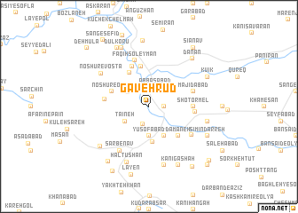 map of Gāvehrūd