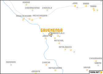 map of Gavemenda