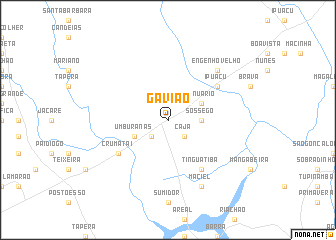 map of Gavião