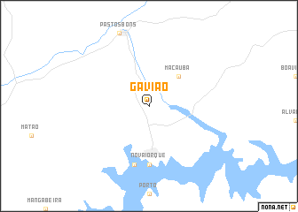 map of Gavião
