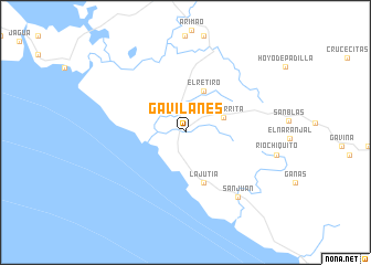 map of Gavilanes