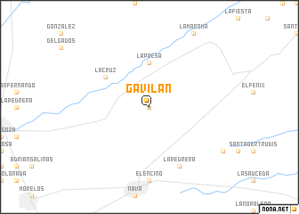 map of Gavilán