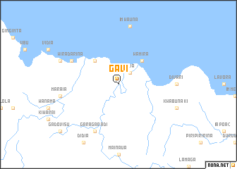 map of Gavi