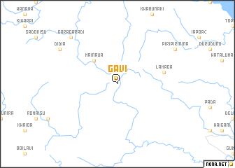 map of Gavi