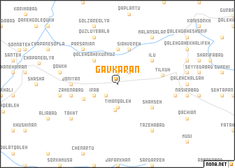 map of Gāv Karān