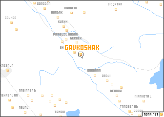 map of Gāv Koshak