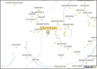 map of Gāv Koshī