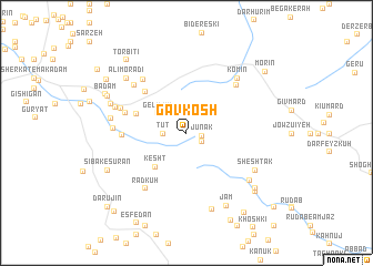 map of Gāvkosh