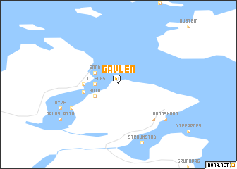 map of Gavlen