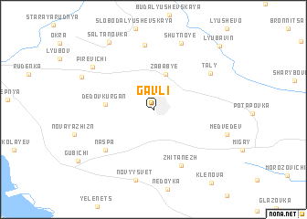 map of Gavli