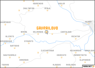 map of Gavrailovo