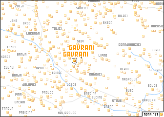 map of Gavrani